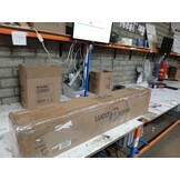 VidaXL Parasol Taupe 400cm LED - 55% Korting | Geringe Krasjes!