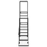 VidaXL Bloemenstandaard Metaal Zwart - 46% Korting!