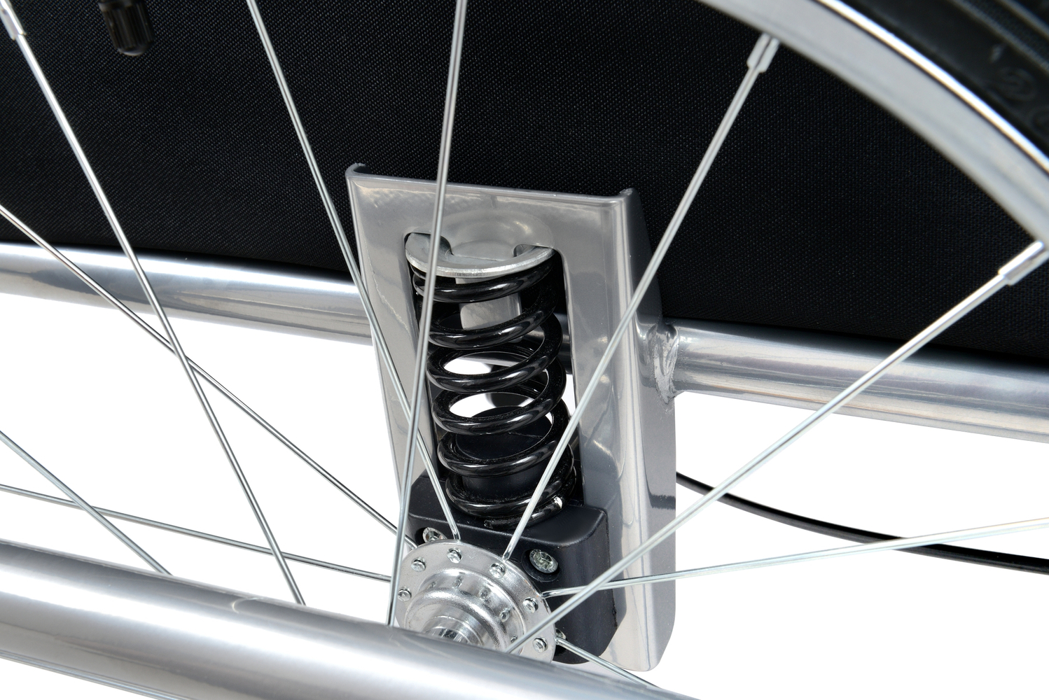 Fietskar Kind Blauw met Schokbreker | 40% Korting | Viking Choice