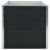 vidaXL Verhoogde Plantenbak 160x80x77cm Staal Antraciet - 53% Korting!
