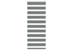 VidaXL Zebra Rolgordijn Donkergrijs 60x150 cm - 62% Korting!