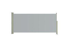 vidaXL Uittrekbaar Tuinscherm Grijs (140x300cm) - 65% Korting!