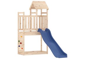 vidaXL Speeltoren Grenenhout met Rotswand - 51% Korting!