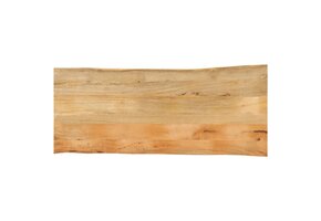 vidaXL Tafelblad Massief Mangohout - 140x60cm - Natuurlijke Rand - 35% Korting!