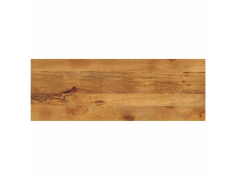 VidaXL Tafelblad Mangohout 140x60cm - 60% Korting! Met Scheur