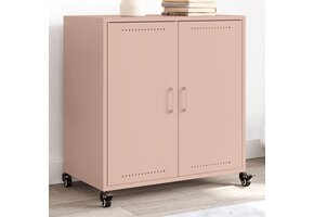 VidaXL Dressoir Roze Staal (68x39x72cm) - 55% Korting! Lichte Krasjes