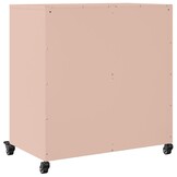 VidaXL Dressoir Roze Staal (68x39x72cm) - 55% Korting! Lichte Krasjes