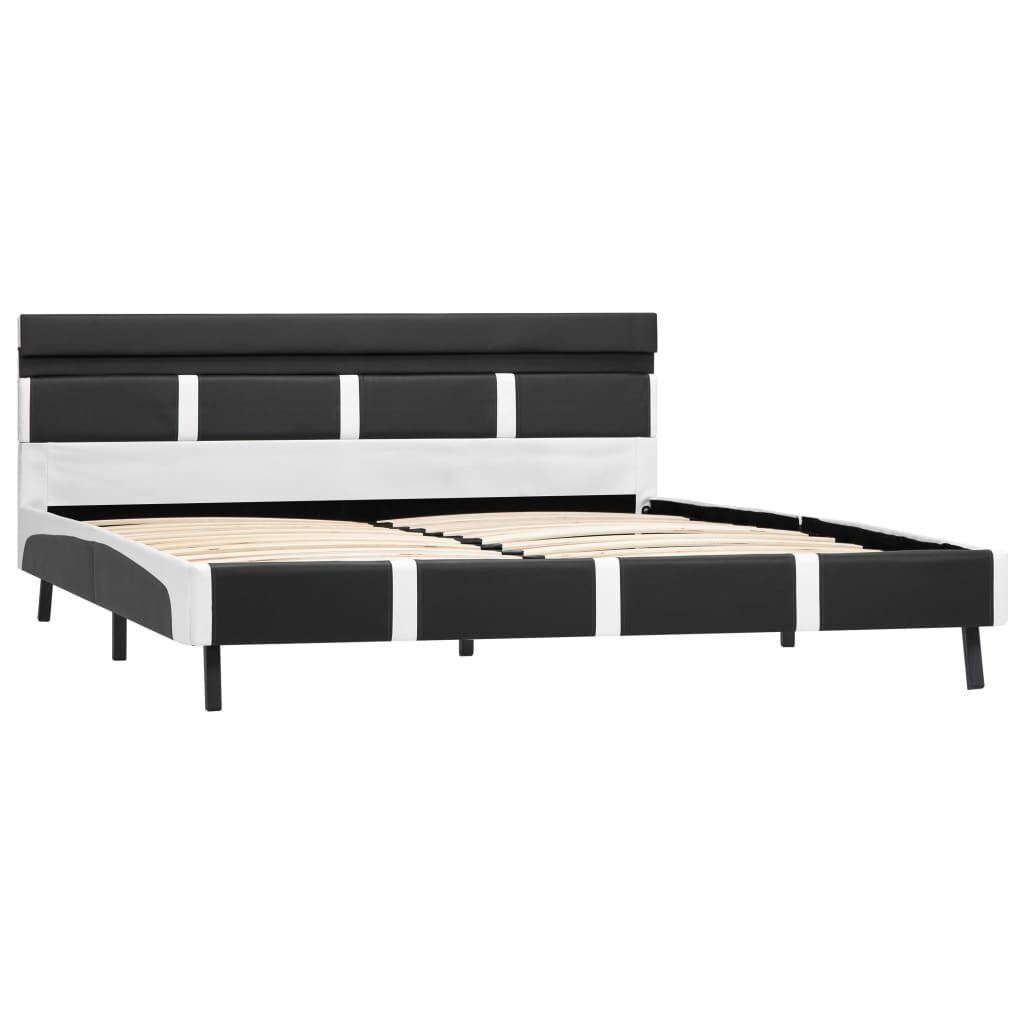 VidaXL Bedframe Kunstleer Grijs 160x200 cm - 60% Korting!