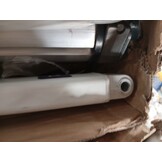 Markies Wit 4x3m Metaal - Grote Deuken & Krassen - 60% Korting!