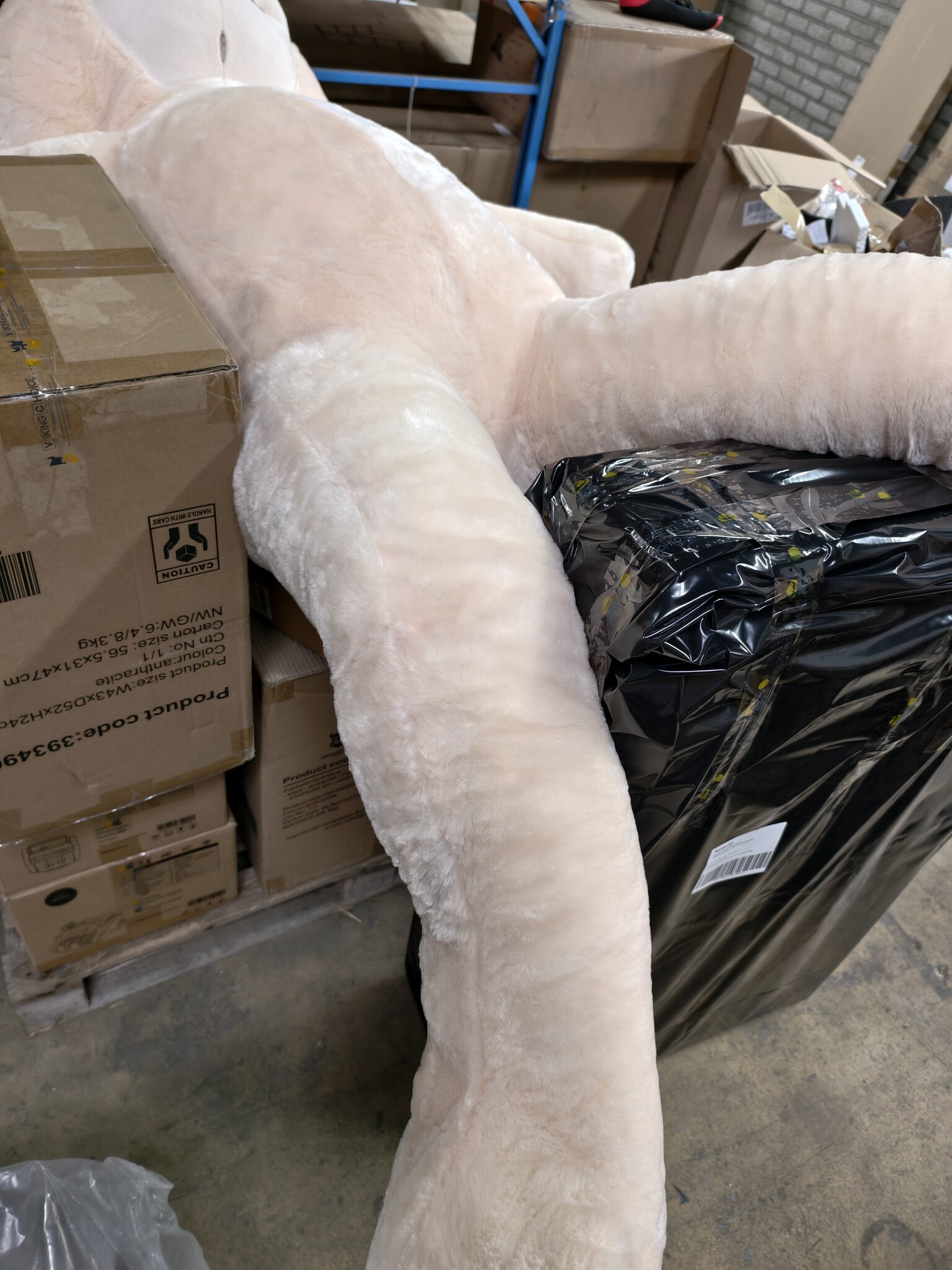Reuze Teddybeer XXL Beige - 220cm - 60% Korting!