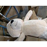 Reuze Teddybeer XXL Beige - 220cm - 60% Korting!