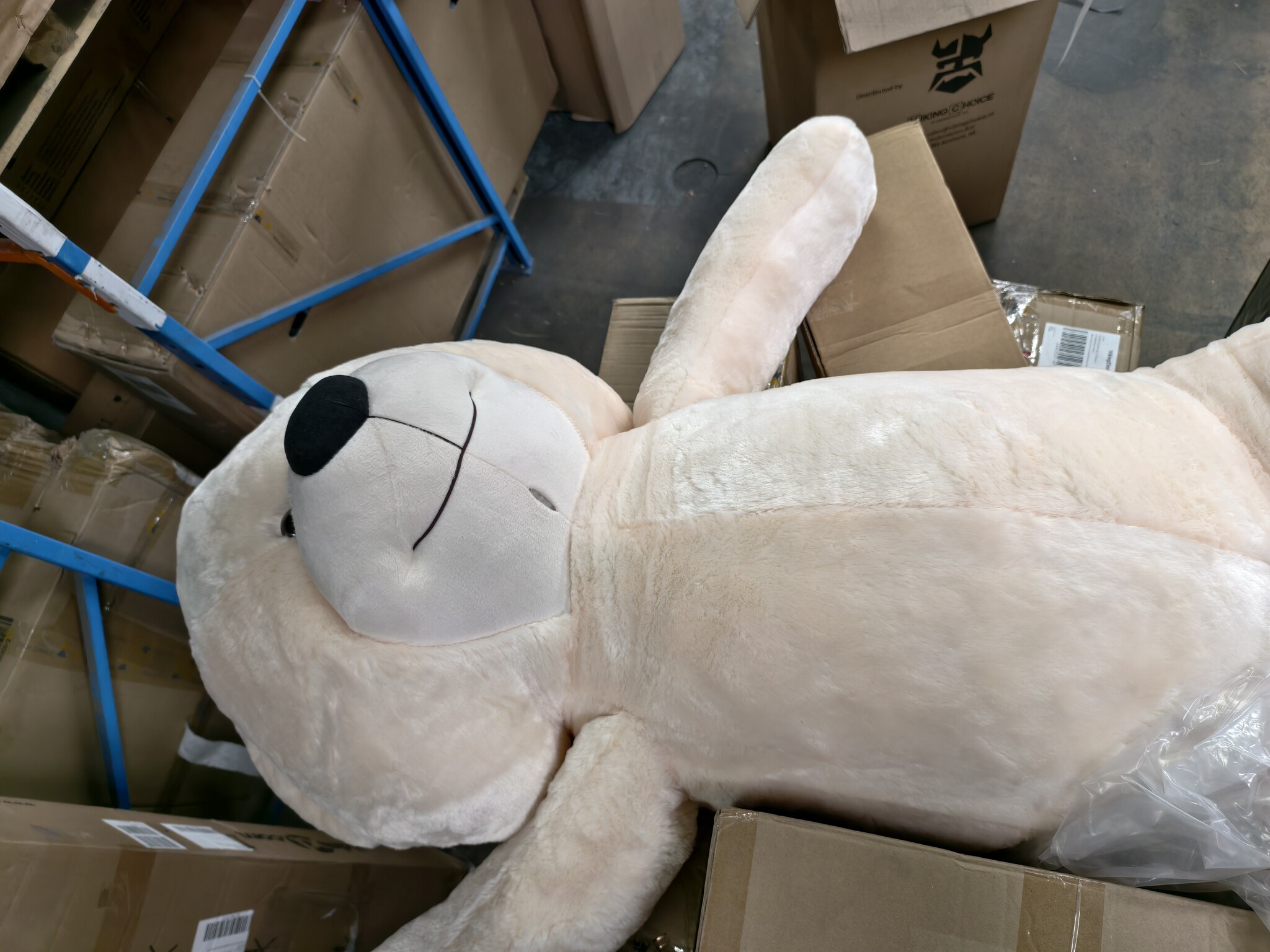 Reuze Teddybeer XXL Beige - 220cm - 60% Korting!