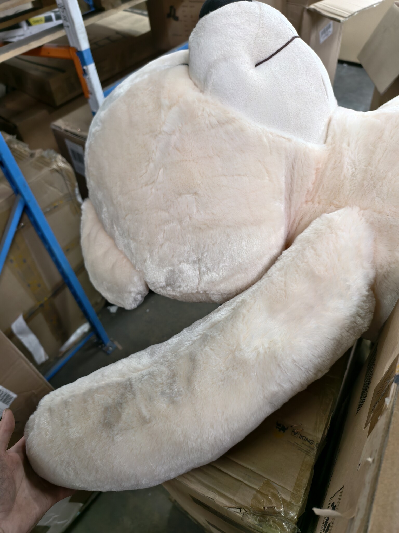 Reuze Teddybeer XXL Beige - 220cm - 60% Korting!