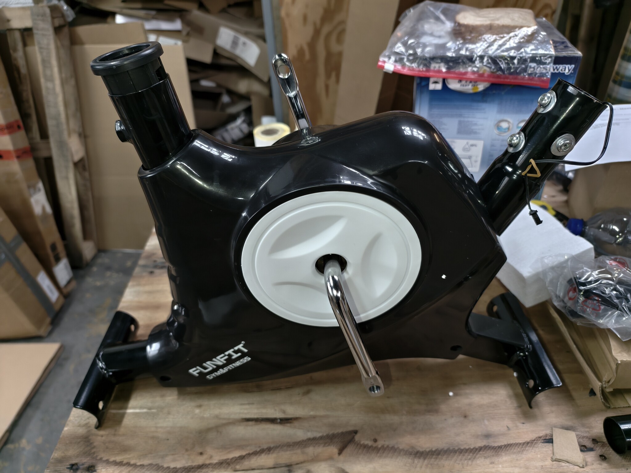 Hometrainer Fiets Zwart - 40% Korting! Perfecte Conditie