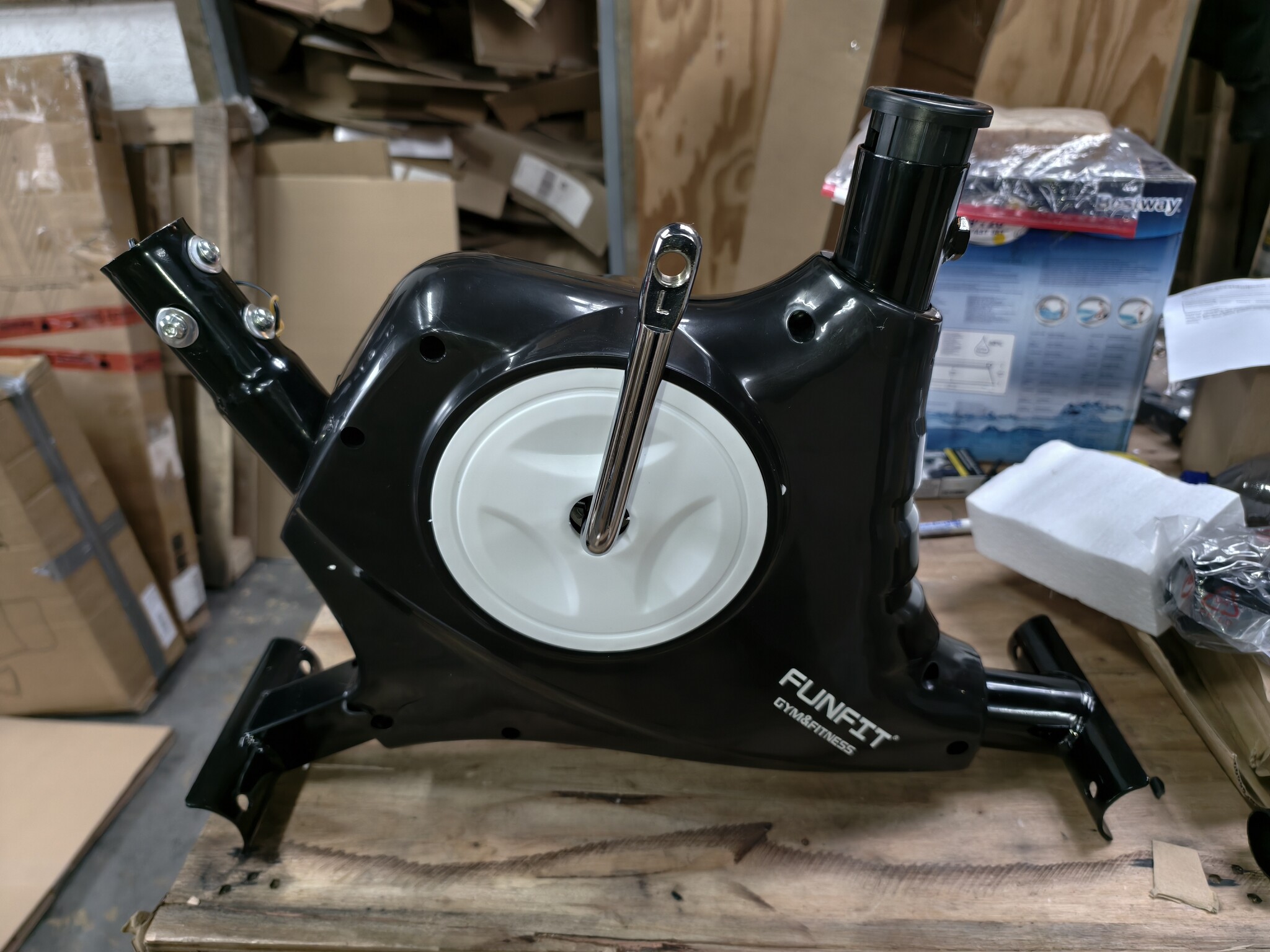 Hometrainer Fiets Zwart - 40% Korting! Perfecte Conditie