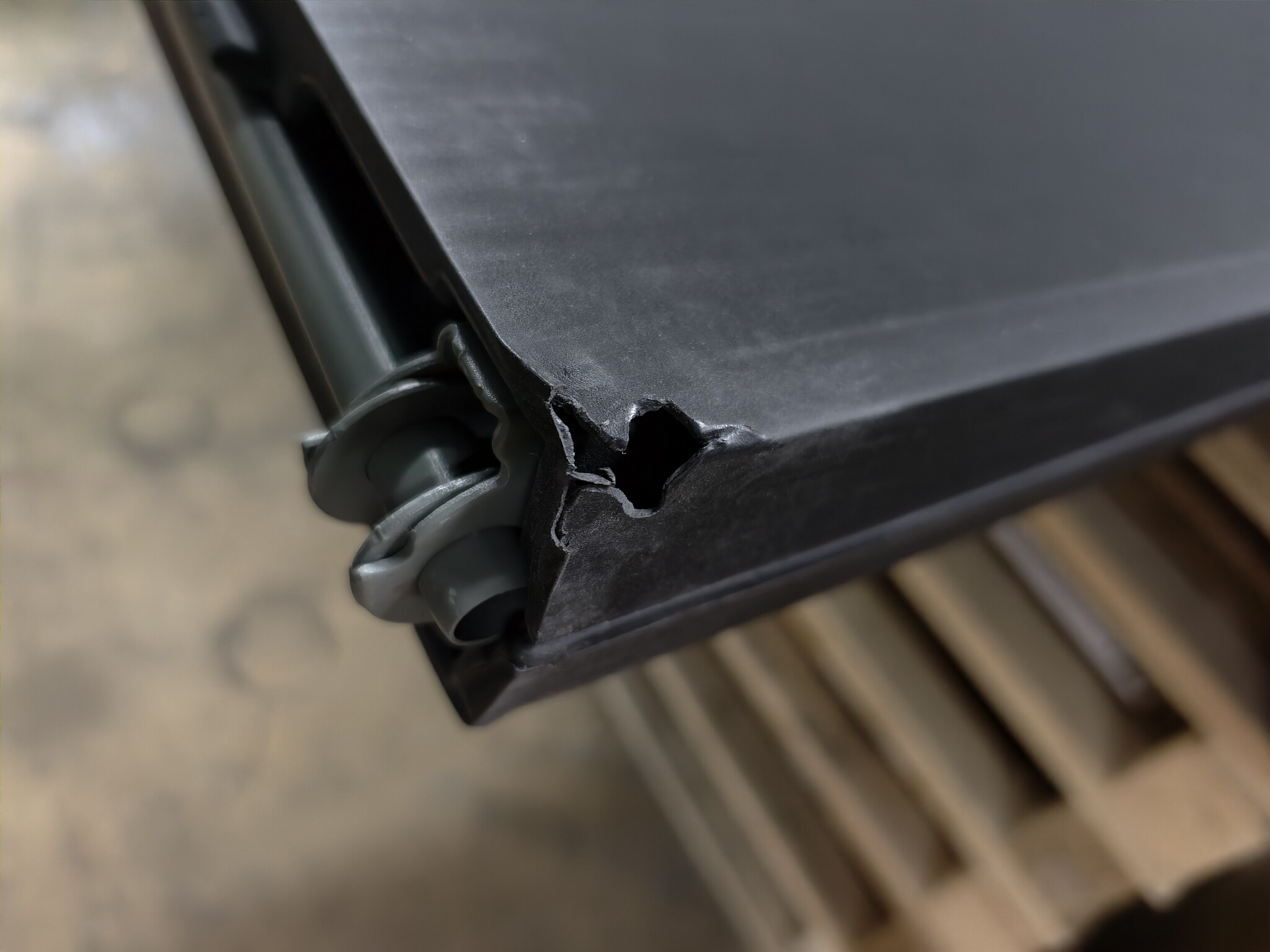 Campingtafel Inklapbaar 180x70cm Zwart - 40% Korting!