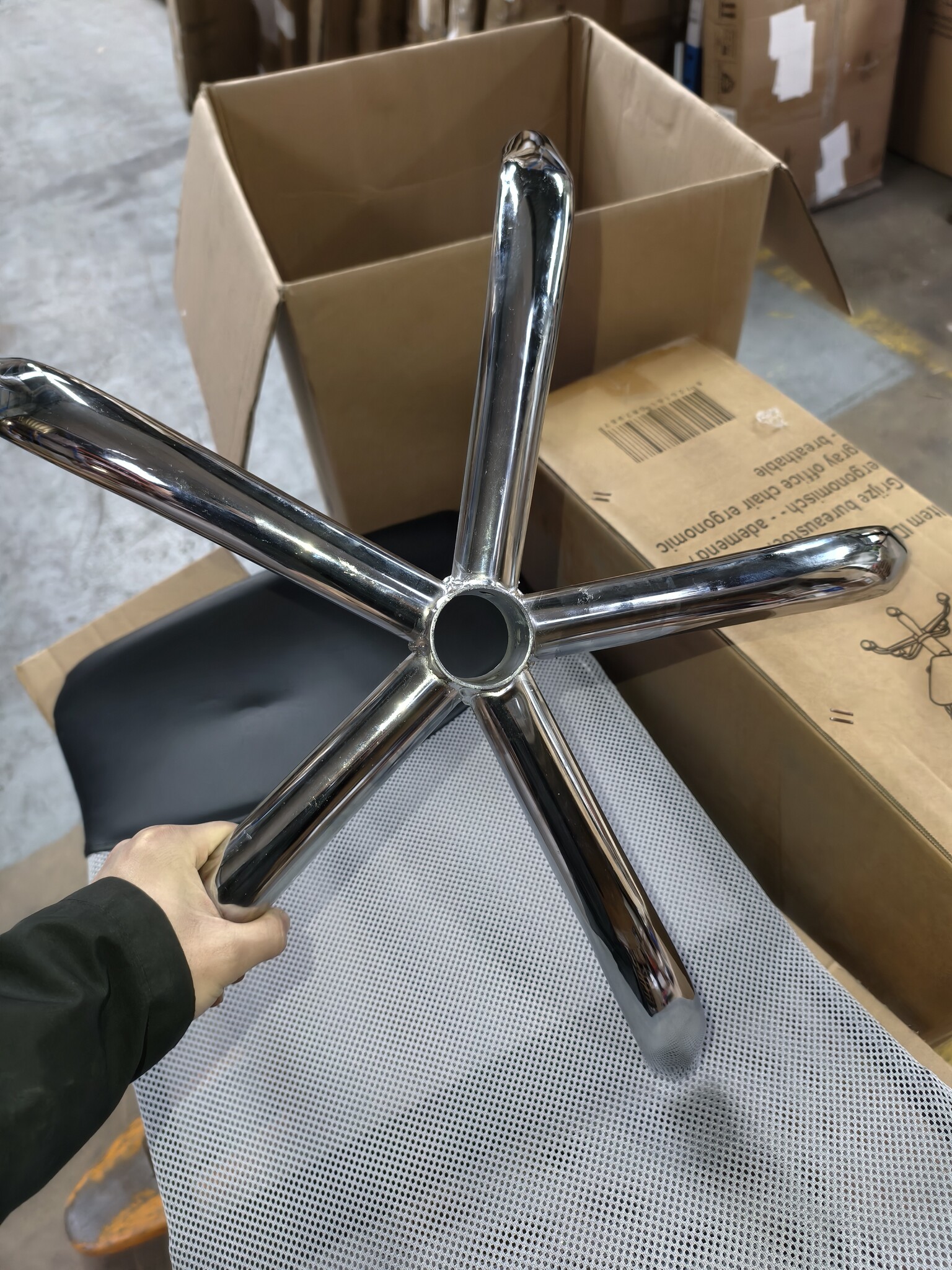 Bureaustoel Sydney Grijs - Ergonomisch & Ademend - 55% Korting!