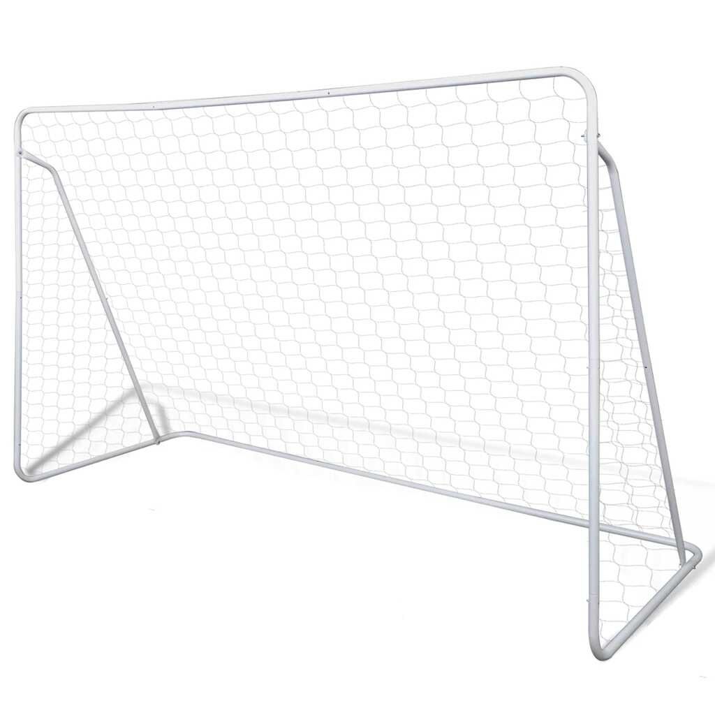VidaXL Voetbaldoel 240x90x150cm - 55% Korting!