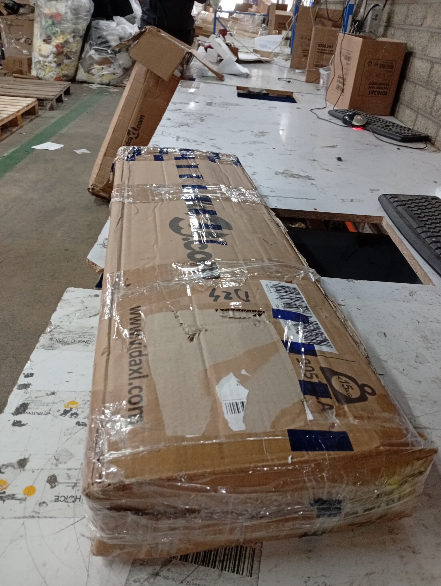 VidaXL Voetbaldoel 240x90x150cm - 55% Korting!