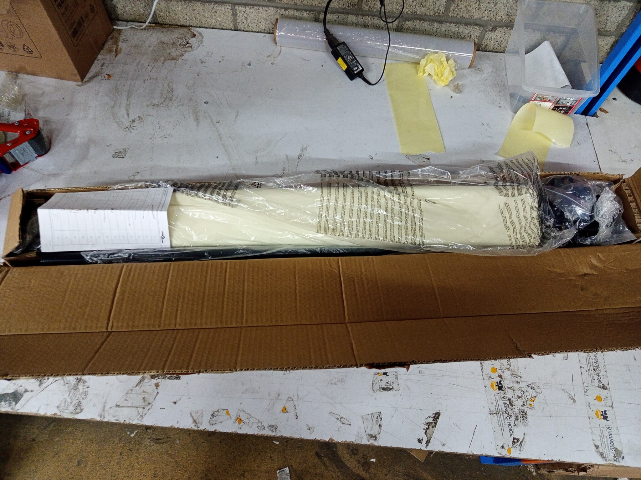 VidaXL Rolgordijn Buiten Crème - 100x270cm | 67% Korting!