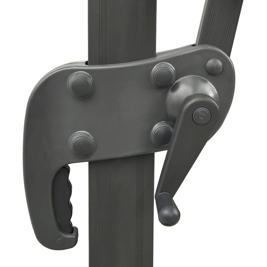 VidaXL Zweefparasol 300x300cm Antraciet - 65% Korting! Unieke Kansen!