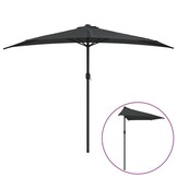VidaXL Balkonparasol Antraciet 300x155cm - Nu 56% Korting!