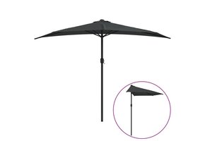 VidaXL Balkonparasol Antraciet 300x155cm - Nu 56% Korting!
