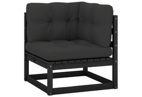 VidaXL Tuinhoekbank Grenenhout & Antraciet Kussens - 60% Korting!