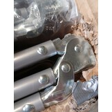 vidaXL Ligbedden Taupe (2 st.) - 60% Korting! Licht Beschadigd