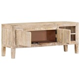 vidaXL TV-meubel Massief Mangohout - 110x35x46 cm - 40% Korting!