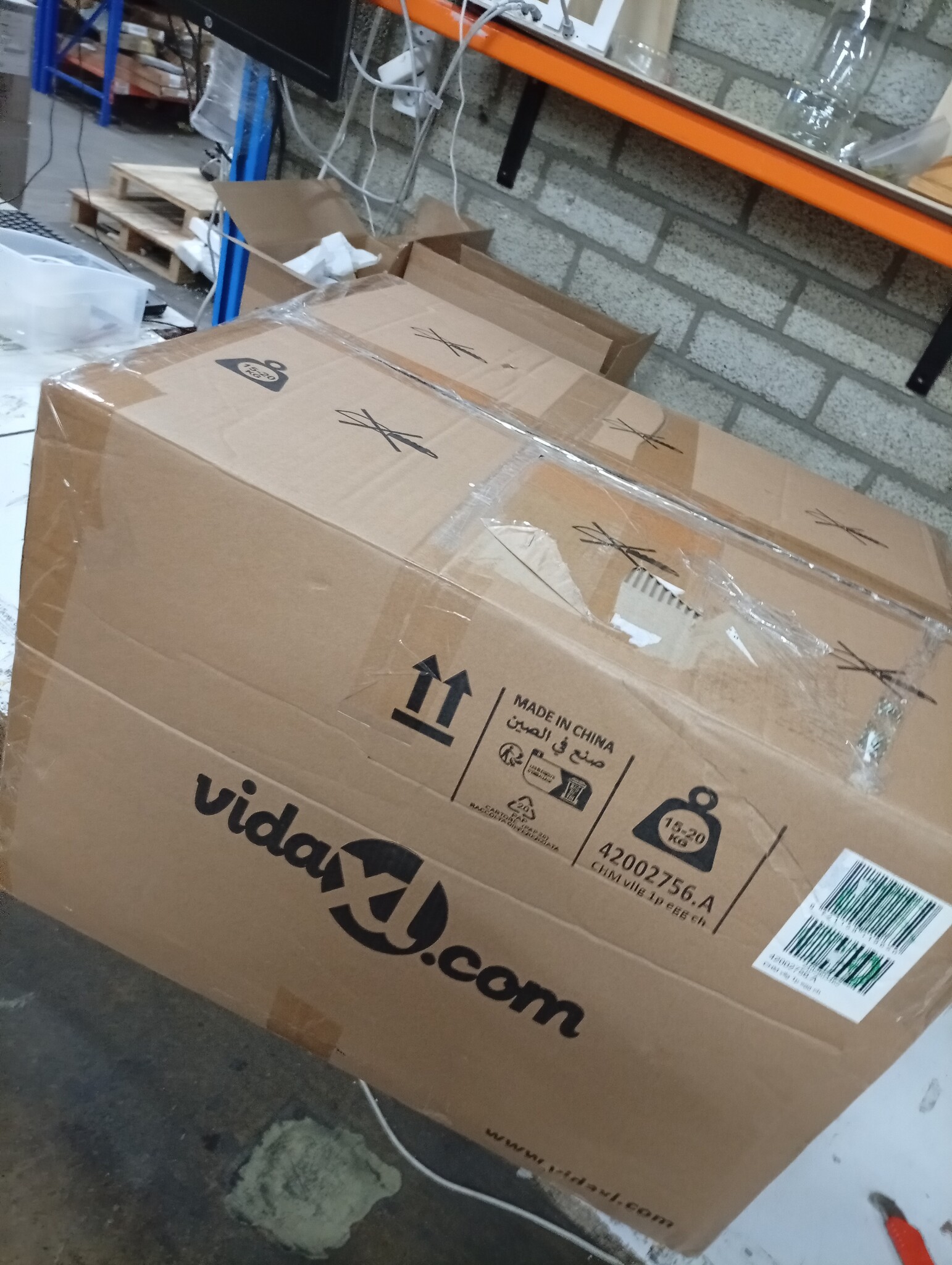 VidaXL Eivormige Stoel Lichtgrijs Fluweel - 55% Korting!