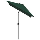 VidaXL Parasol Rechthoekig Groen 200x300 cm | 46% Korting | Ex-Retour