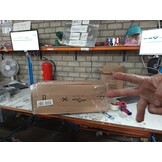 VidaXL Grenenhout Voetenbank Wit met Antraciet Kussen | -55% Korting!