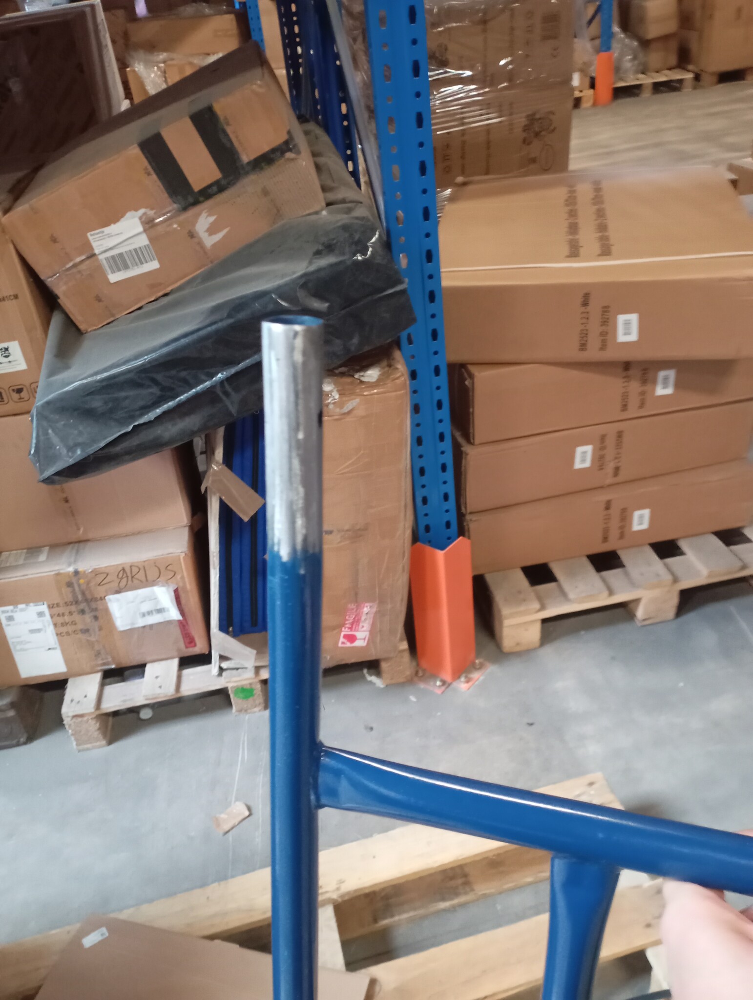 Magazijn Transportwagen HIGHER - 650kg | 60% Korting | Exclusief Montage Schroeven