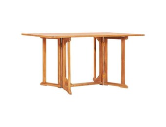 vidaXL Teakhouten Tuintafel Inklapbaar 150cm - 40% Korting!