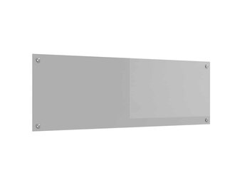 VidaXL Keuken Achterwand Lichtgrijs 120x40cm Gehard Glas - 40% Korting!