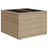 VidaXL 3-zits Tuinbank met Kussens Poly Rattan Beige - 80% Korting!