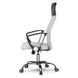 Ergonomische Bureaustoel Sydney Grijs - 55% Korting! Gebruikt - Lichte Schade