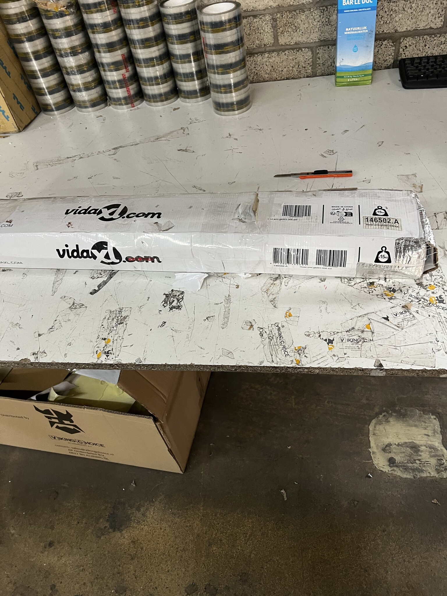 vidaXL Hijsframe 300-600 kg - Robuuste Werkplekhulp