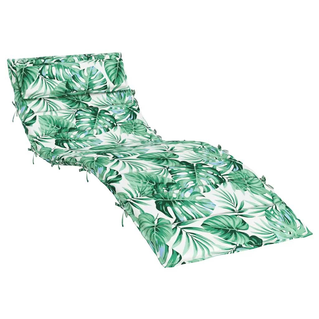 VidaXL Ligbedkussen Bladpatroon 180x60x3cm - 42% Korting! Nieuw!