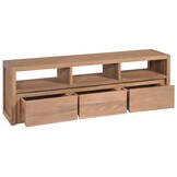 VidaXL Teakhout TV-meubel 120x30x40 cm | 46% Korting | Uniek & Gemonteerd