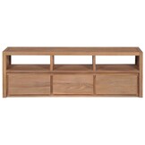 VidaXL Teakhout TV-meubel 120x30x40 cm | 46% Korting | Uniek & Gemonteerd