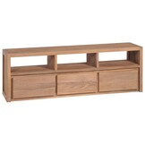 VidaXL Teakhout TV-meubel 120x30x40 cm | 46% Korting | Uniek & Gemonteerd
