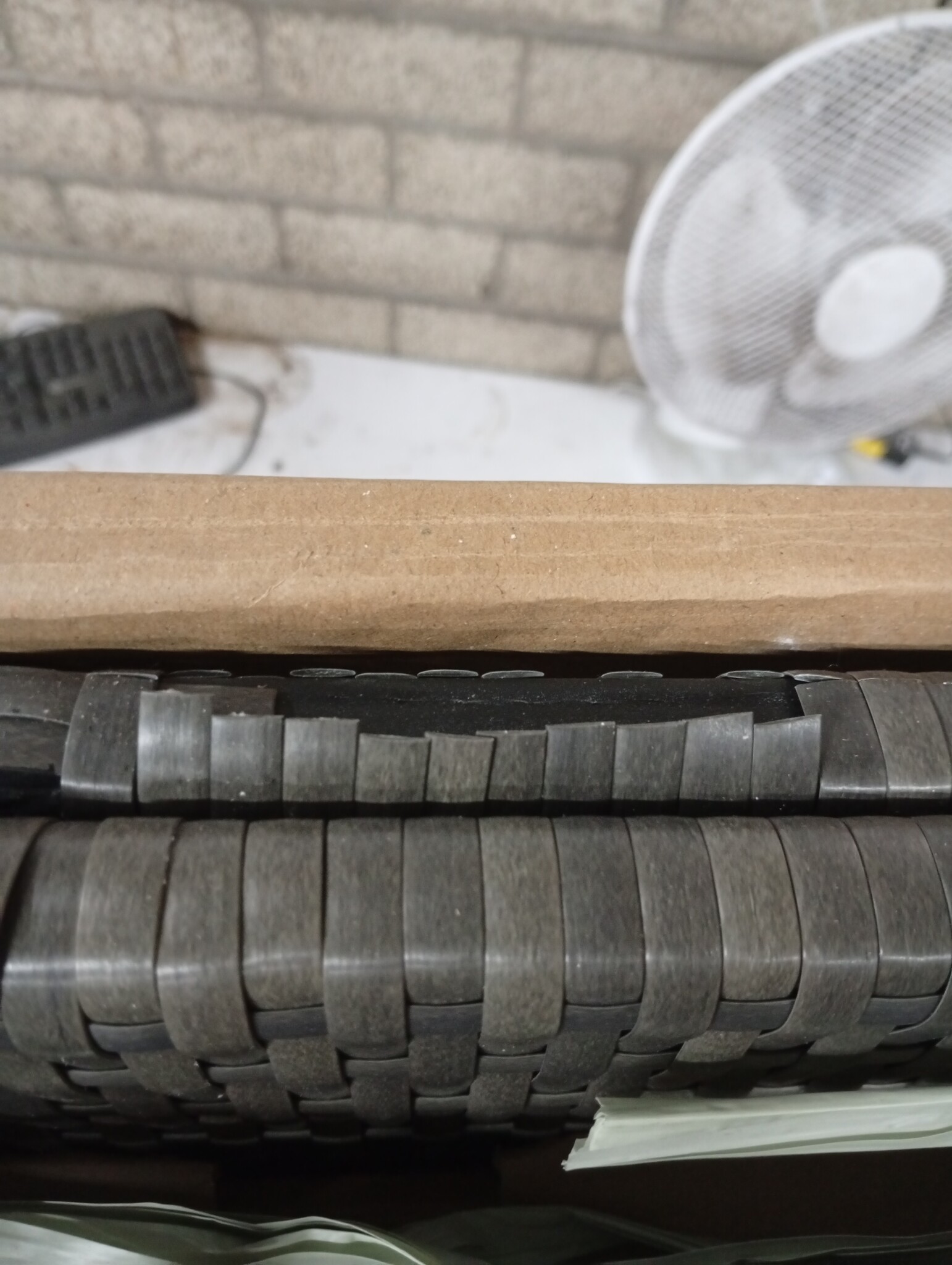 VidaXL Tuintafel Poly Rattan 100cm GRIJS - 55% Korting! - Licht Beschadigd