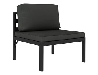 vidaXL Middenbank Aluminium - 40% Korting - Exclusief Retour! Nu Snel!