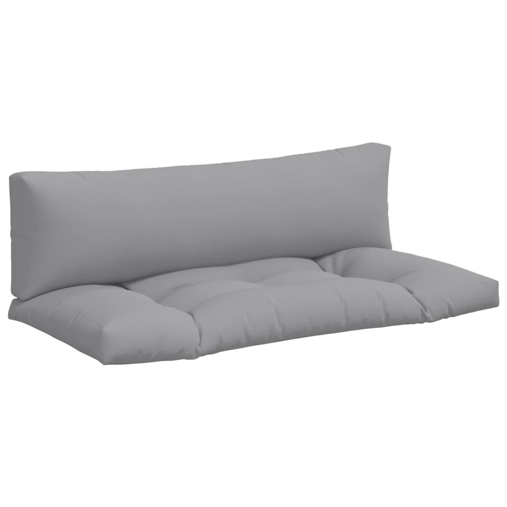 VidaXL Palletkussens Grijs (40% Korting) - Comfort & Stijl!