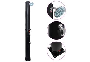 VidaXL Buitendouche Solar 40L - 40% Korting! Refurbished, zoals nieuw!