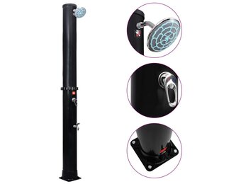 VidaXL Buitendouche Solar 40L - 40% Korting! Refurbished, zoals nieuw!