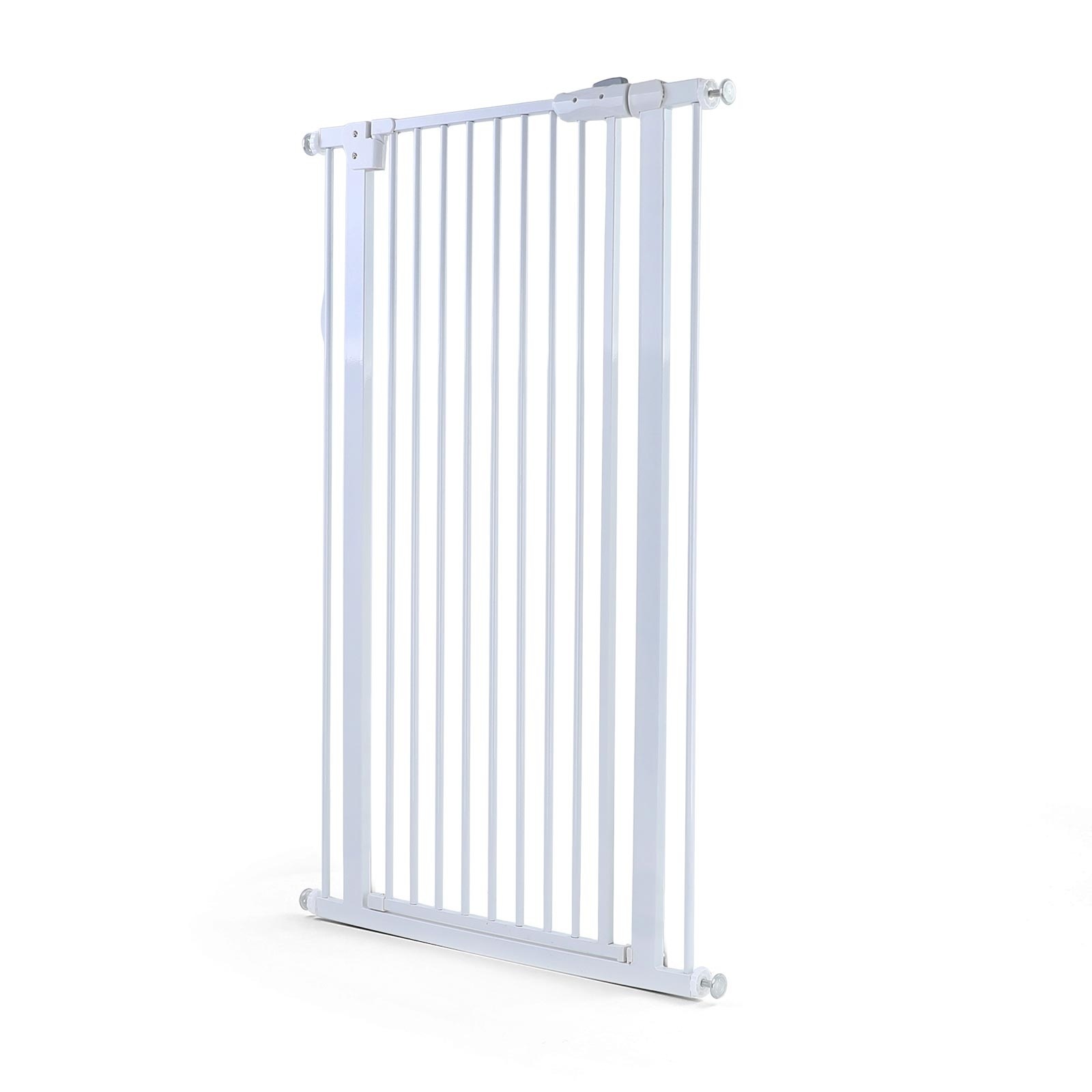 Traphek 72-86cm - verstelbaar - wit - 120cm hoog