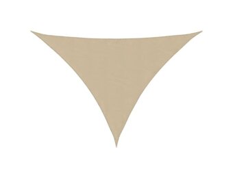 VidaXL Driehoekig Zonnescherm Beige (4x5x5m) - 56% Korting!
